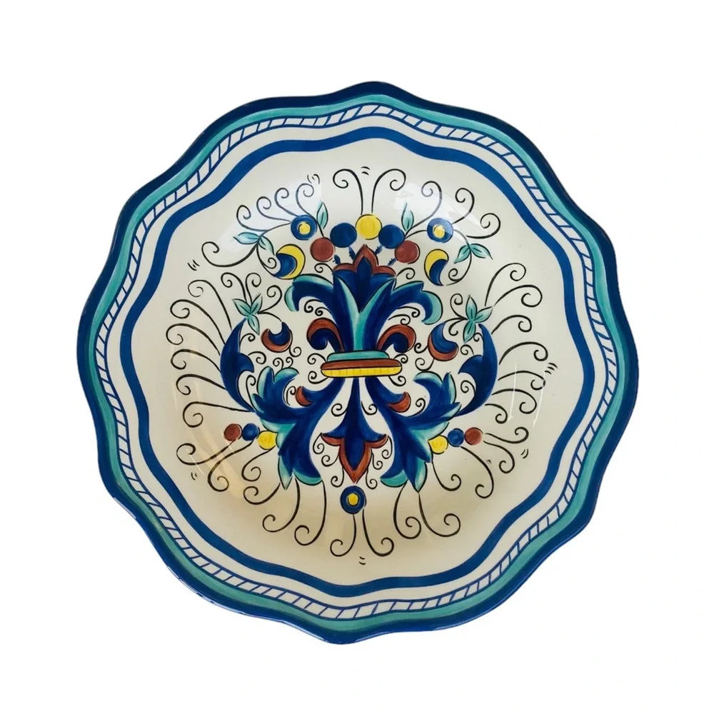 Pier 1 San Marino Italian Style Earthenware Salad Plate 8.5”